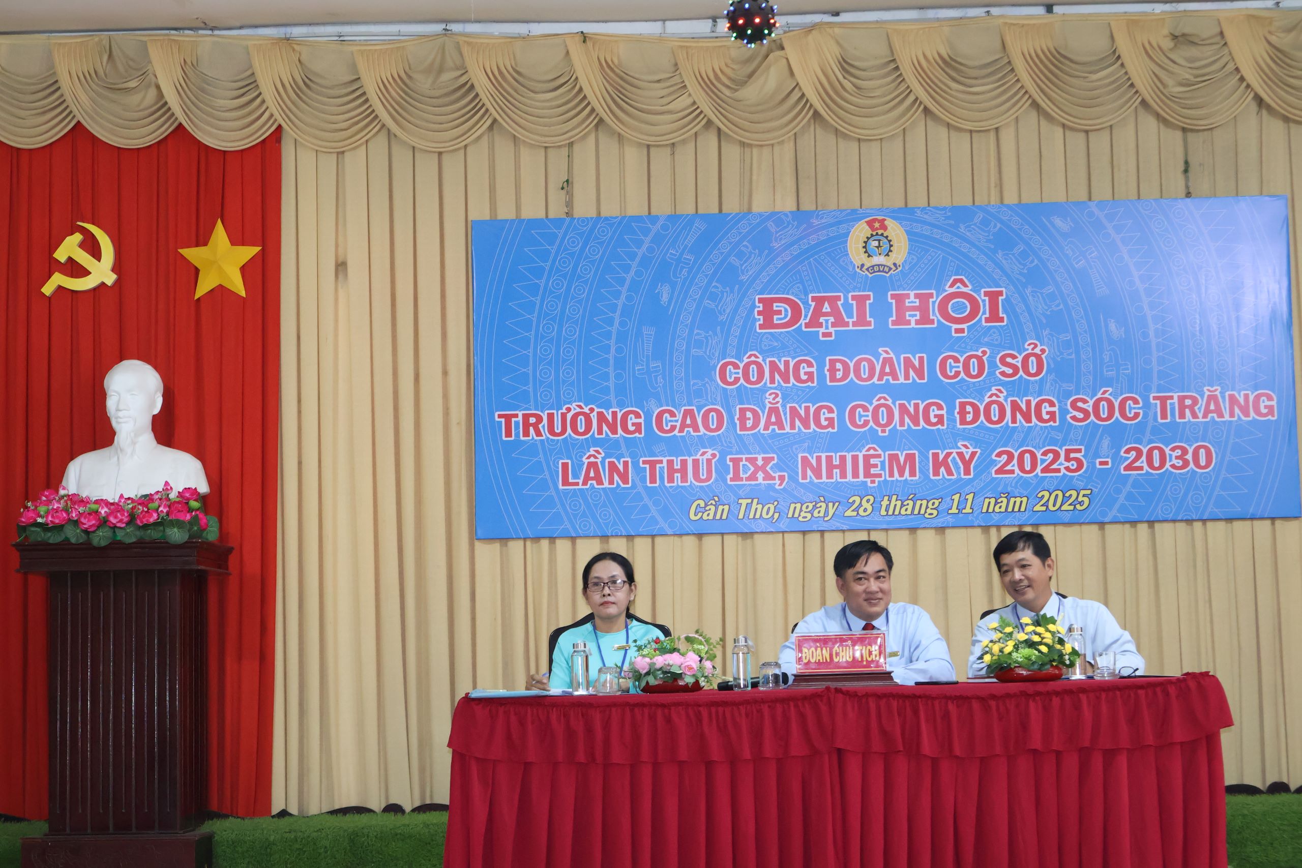 Đại hội Công đoàn Trường Cao đẳng Cộng đồng Sóc Trăng lần thứ IX, nhiệm kỳ 2025-2030, "Đổi mới - Dân chủ - Đoàn kết - Phát triển"
